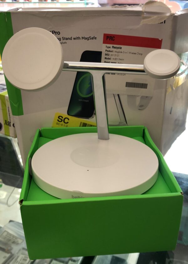 Cargador 3 en uno IPhone, Aport y Apple Watch